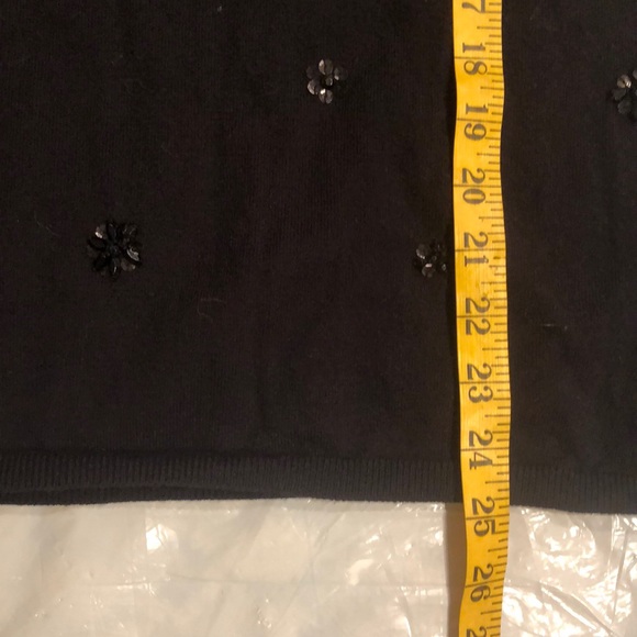 Ruby Rd. sweater Black with embellishments. Size 1X - Picture 12 of 15